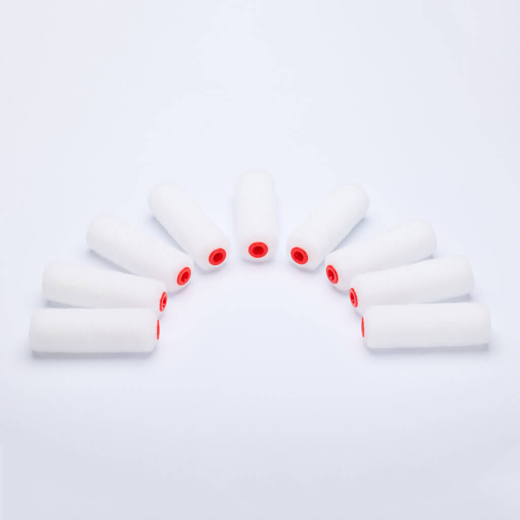 9pc Ice Cube 4″ Ice Fusion Roller Covers 1/2″ nap