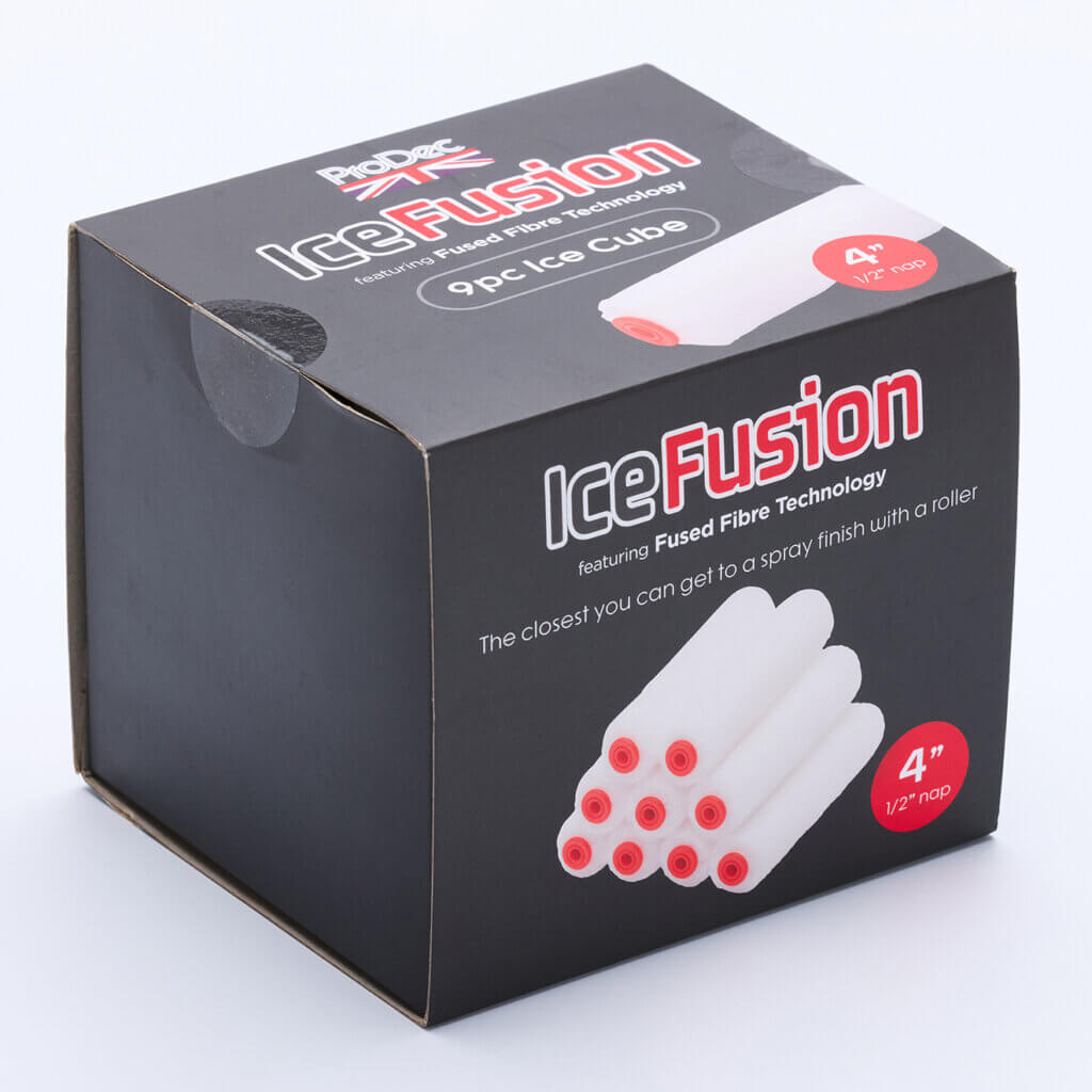 9pc Ice Cube 4″ Ice Fusion Roller Covers 1/2″ nap