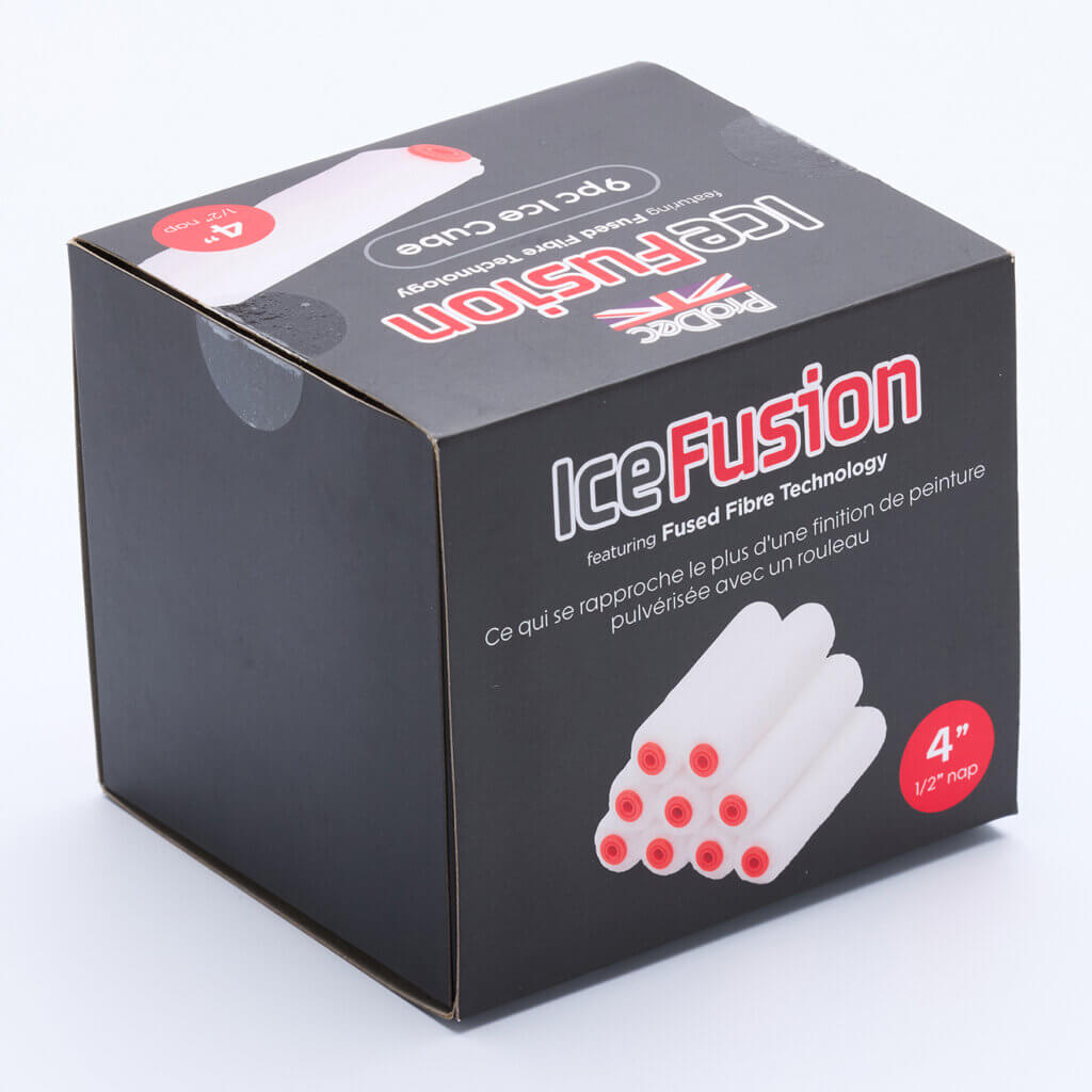 9pc Ice Cube 4″ Ice Fusion Roller Covers 1/2″ nap
