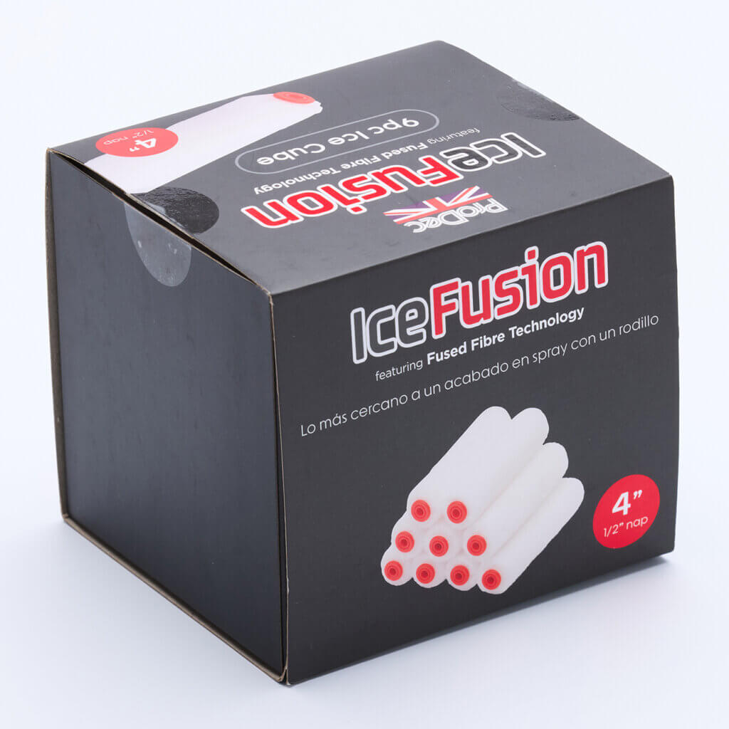 9pc Ice Cube 4″ Ice Fusion Roller Covers 1/2″ nap