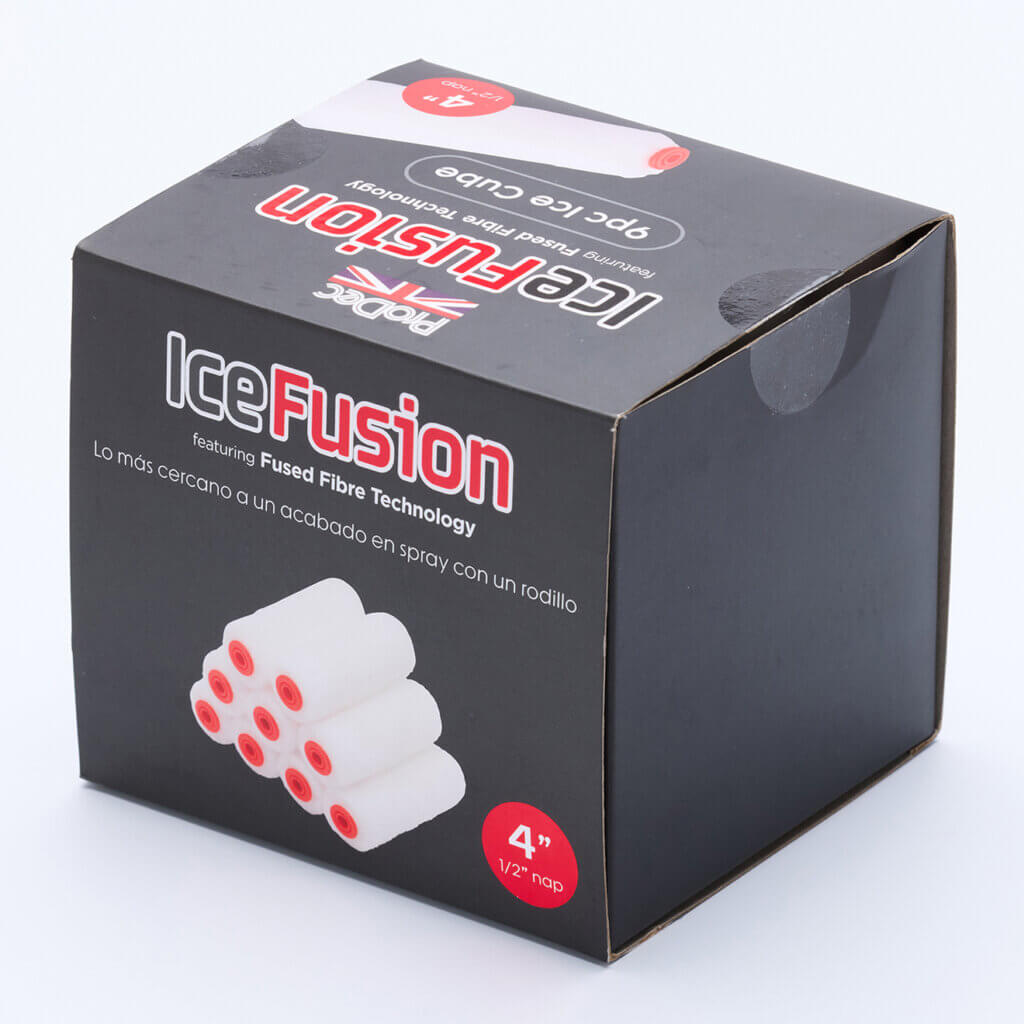 9pc Ice Cube 4″ Ice Fusion Roller Covers 1/2″ nap