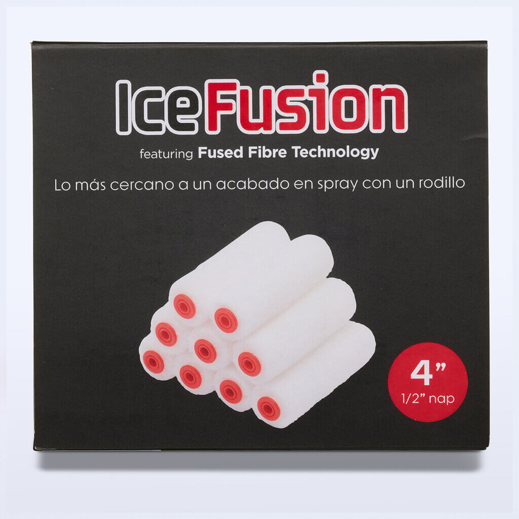 9pc Ice Cube 4″ Ice Fusion Roller Covers 1/2″ nap