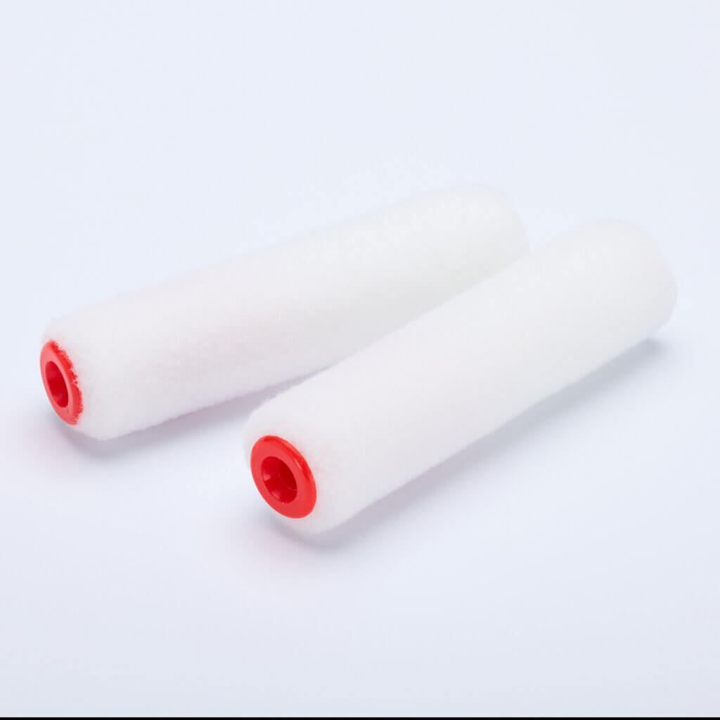 2pk 4″ Ice Fusion Gloss Roller Covers 3/16″ nap