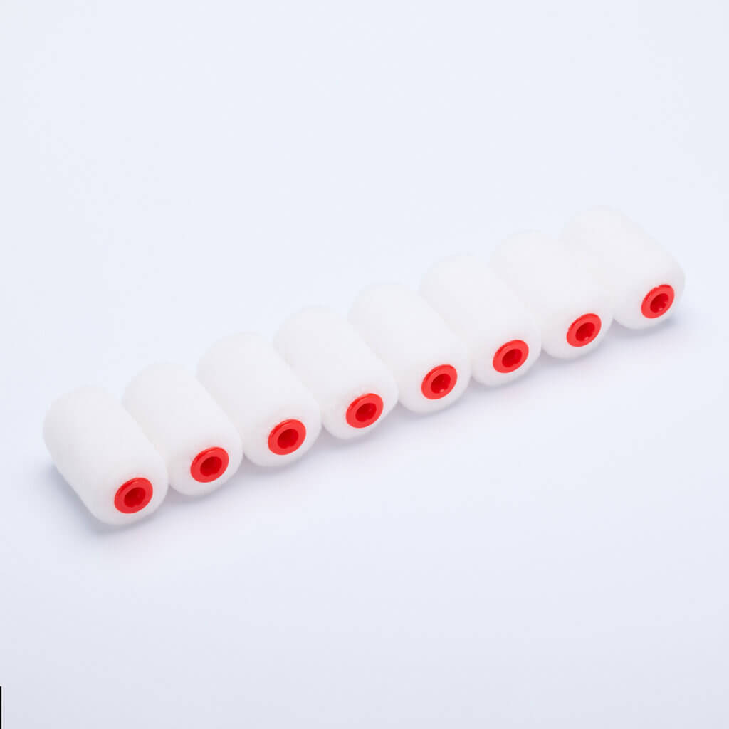 8pk 2″ Ice Fusion Micro Roller Covers 1/2″ nap
