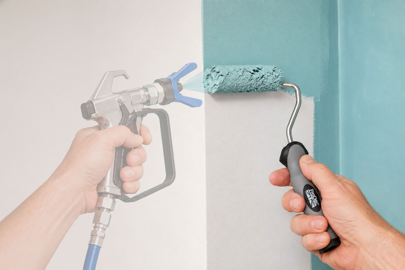 Where Ice Fusion roller covers can offer an alternative to airless spraying